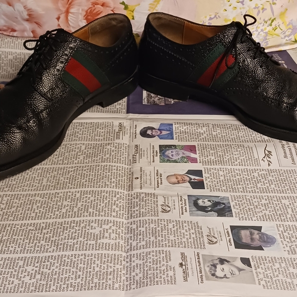 Men gucci web oxfords shoes - Picture 7 of 8
